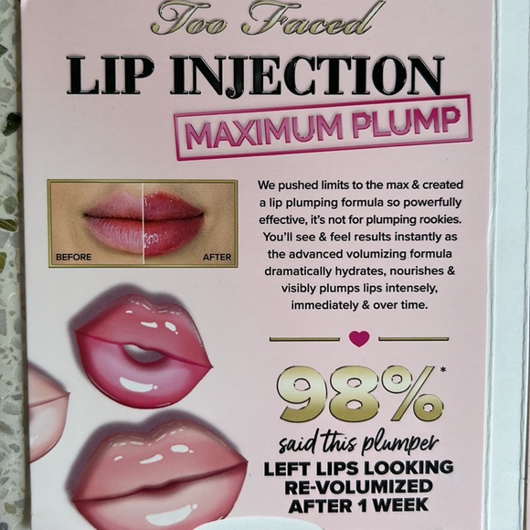 🌟 Too Faced Lip Injection Maximum Plump SAMPLE - Picture 4 of 5